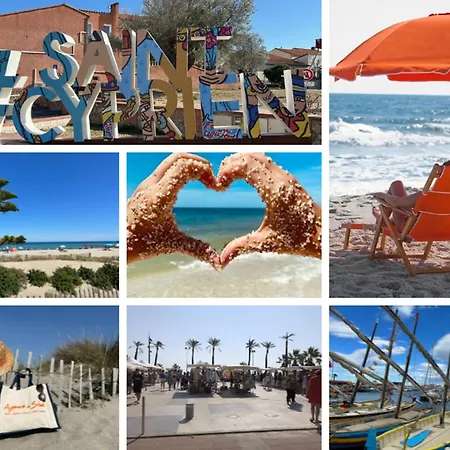 Climat. 4p, Proche Plage, Animaux Ok - Fr-1-793-23 Apartment Saint-Cyprien (Pyrenees-Orientales)